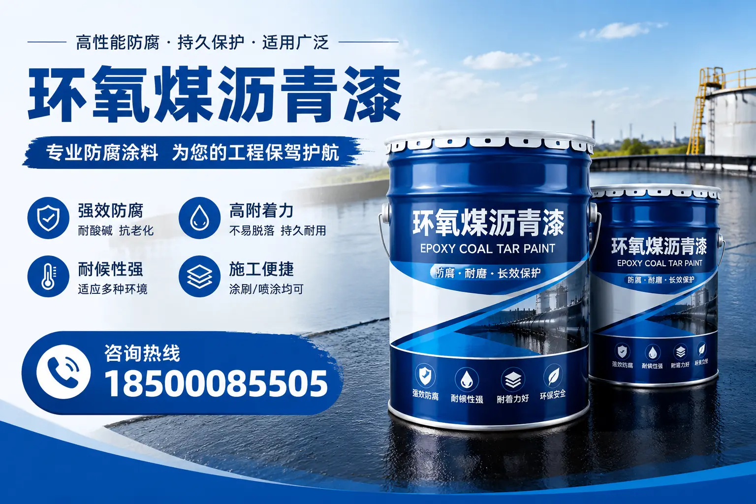 环氧煤沥青漆与其他漆类的比较，宜黄用户的选择依据