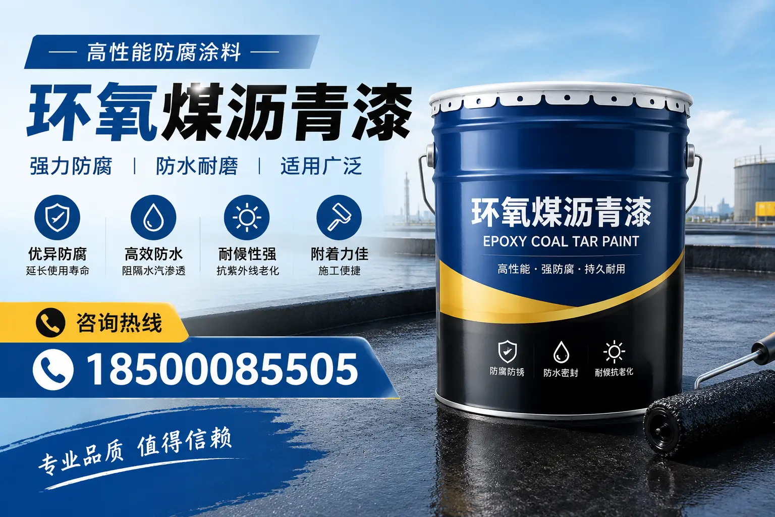 环氧煤沥青漆的主要成分与功能，宜黄用户深度了解